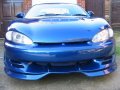 Supercharged Hyundai coupe with body kit